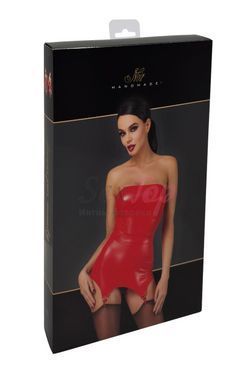 Корсет с подвязками для чулок Noir Handmade F368 Bombshell Fierce Corset-belt Red S &mdash;  фото товара 11