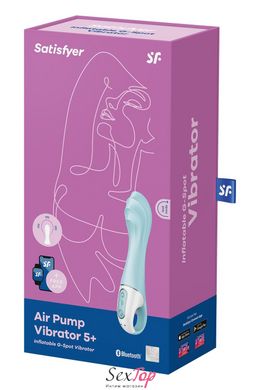 Смарт-вібратор точки G Satisfyer Air Pump Vibrator 5+, надувається SO6719 фото