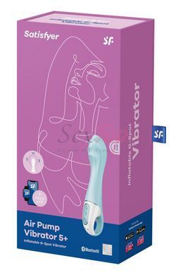 Смарт-вибратор точки G Satisfyer Air Pump Vibrator 5+, надувается &mdash;  фото товара 8