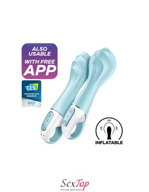 Смарт-вибратор точки G Satisfyer Air Pump Vibrator 5+, надувается SO6719 фото