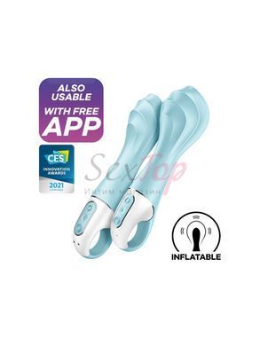Смарт-вибратор точки G Satisfyer Air Pump Vibrator 5+, надувается &mdash;  фото товара 2