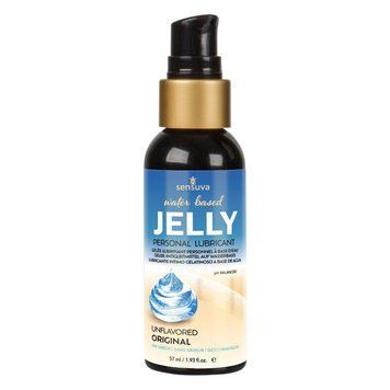 Смазка на водной основе Sensuva Jelly Water-Based (57 мл), очень густая, подходит для анала &mdash;  фото товара 1