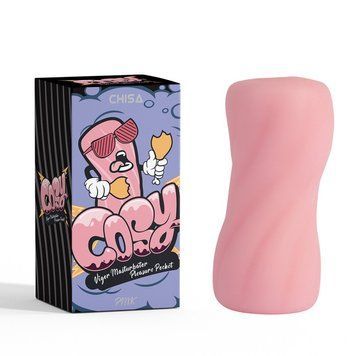 Мастурбатор для мужчин розового цвета Chisa Pleasure Pocket, Розовый - 1