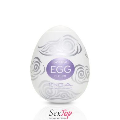 Мастурбатор-яйцо Tenga Egg Cloudy (облачный) E24240 фото
