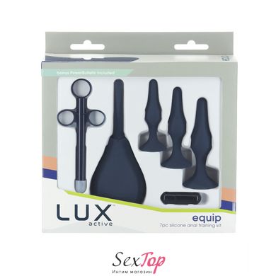 Набір анальних іграшок для новачків Lux Active – Equip – Silicone Anal Training Kit SO5570 фото