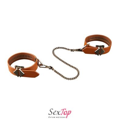 Набор из 8 ремней для связывания LOCKINK 8-Bondage-Straps Restraint Set - Brown - SX0834