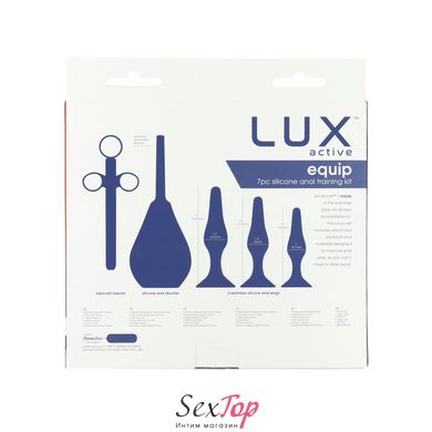 Набор анальных игрушек для новичков Lux Active – Equip – Silicone Anal Training Kit SO5570 фото