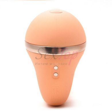 Вакуумный вибратор KISTOY Tina Mini Orange, вагинально-клиторальный, Оранжевый - 6