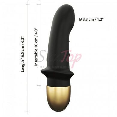 Вибратор Dorcel Mini Lover Black 2.0 перезаряжаемый, для точки G и массажа простаты &mdash;  фото товара 5