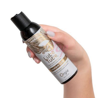 Лубрикант на водній основі Orgie Lube Tube Human Lube, 150 мл, імітація природної змазки та слини - фото товару 2