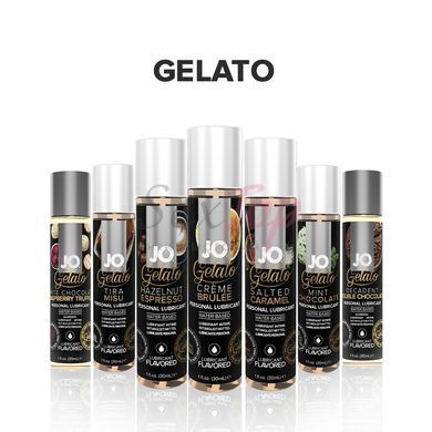 Смазка на водной основе System JO GELATO Tiramisu (30 мл) без сахара, парабенов и пропиленгликоля &mdash;  фото товара 5
