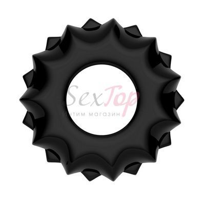 Эрекционное кольцо для пениса Lovetoy Power Plus черное, Черный - 3