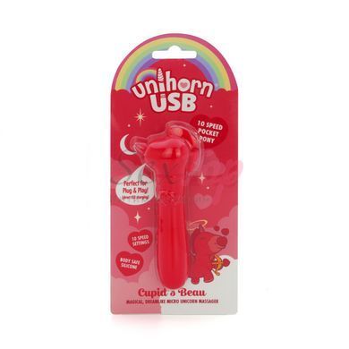 Вібратор-єдиноріжка Unihorn USB Bullet - Cupid's Beau, віброкуля, USB-зарядка - фото товару 6