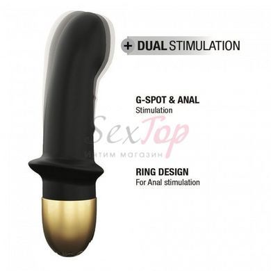Вибратор Dorcel Mini Lover Black 2.0 перезаряжаемый, для точки G и массажа простаты &mdash;  фото товара 6