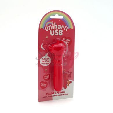 Вібратор-єдиноріжка Unihorn USB Bullet - Cupid's Beau, віброкуля, USB-зарядка - фото товару 4