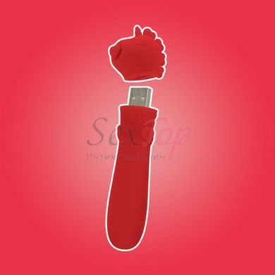 Вібратор-єдиноріжка Unihorn USB Bullet - Cupid's Beau, віброкуля, USB-зарядка - фото товару 9