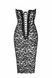 Платье Noir Handmade F301 Catalyst lace up midi dress - XL &mdash; фото 6 из 8