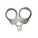 Наручники металлические Adrien Lastic Handcuffs Metallic (полицейские) AD30400 фото 1