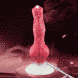 Кінчаючий фалоімітатор собака Luna Squirting Dog Dildo Knot S &mdash; фото 6 з 7