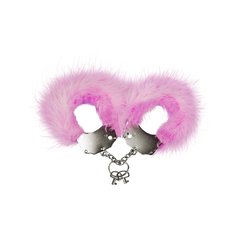 Наручники металлические Adrien Lastic Handcuffs Pink Розовый 1