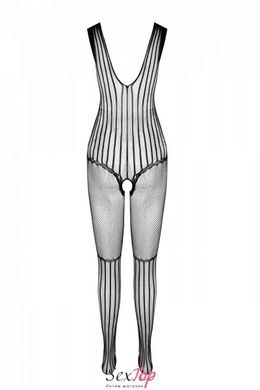 Сітчастий тілесний бодістокінг з малюнком боді та гетр Casmir CA006 SO5334 фото