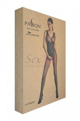 Бодістокінг Passion ECO BS003 black - фото товару 6