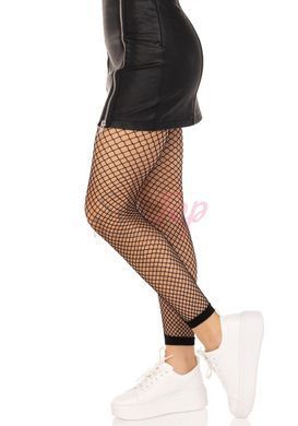Панчохи Leg Avenue Industrial Net footless tights Black One Size - фото товару 4