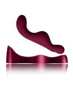Универсальный sit-on-top вибратор Rocks Off Ruby Glow Blush, пульт ДУ,  - 1