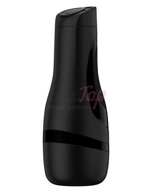 Мастурбатор Satisfyer Men Classic (Black), ніжний матеріал, зручний корпус - фото товару 3