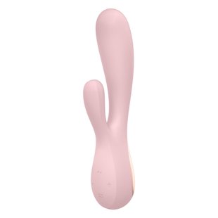 Смарт вибратор-кролик Satisfyer Mono Flex Mauve, 2 мотора, управление через интернет - SO3902