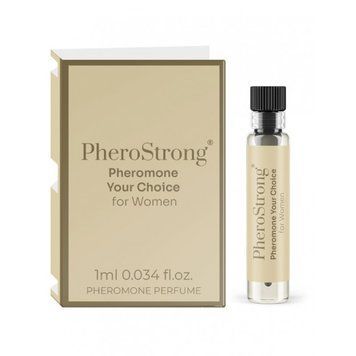 Феромони жіночі PheroStrong pheromone Your Choice for Women 1 мл - фото товару 1