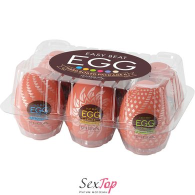 Набор мастурбаторов-яиц Tenga Egg Hard Boilded II Pack (6 яиц) - SO9804