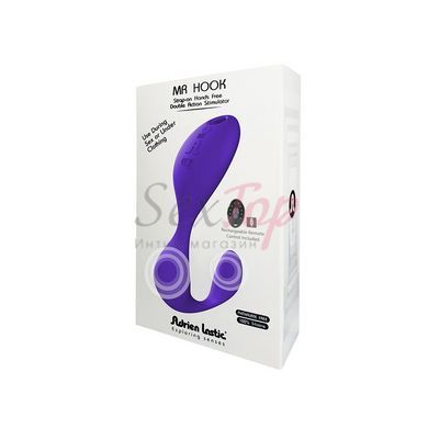 Вібратор під одяг Adrien Lastic Mr.Hook з пультом LRS - фото товару 7