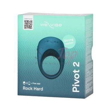 Ерекційне смарт-віброкільце We-Vibe Pivot 2 Slate - фото товару 15