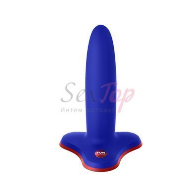 Фаллоимитатор Fun Factory LIMBA FLEX S, синий, гибкий, с эффектом памяти, подходит для точки G &mdash;  фото товара 3