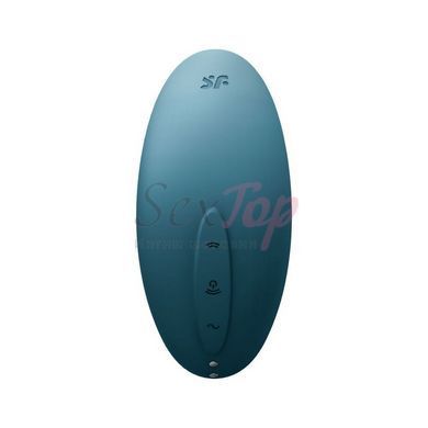 Вакуумный вибратор Satisfyer Vulva Lover 2 Blue &mdash;  фото товара 3