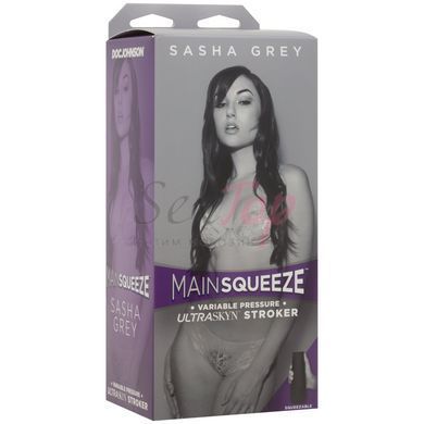 Мастурбатор вагіна Doc Johnson Main Squeeze - Sasha Grey Pussy - фото товару 5