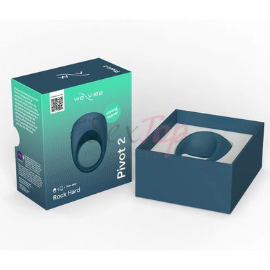 Ерекційне смарт-віброкільце We-Vibe Pivot 2 Slate - фото товару 13