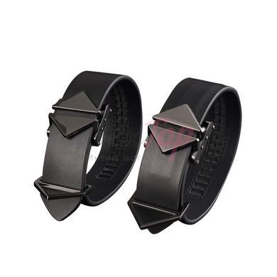 Набор из 8 ремней для связывания LOCKINK 8-Bondage-Straps Restraint Set - Black,  - 4