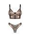 Комплект Obsessive Soranna top & crotchless thong 2XL/3XL,  фото 4