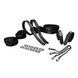 Набор из 8 ремней для связывания LOCKINK 8-Bondage-Straps Restraint Set - Black - SX0835 1