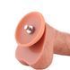 Фаллоимитатор для секс-машин Hismith 8.25" Dual-density dildo with veins, система KlicLok &mdash; фото 12 из 13