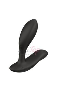 Смарт-вибромассажер простаты We-Vibe Vector+ CHARCOAL BLACK, пульт ДУ, регулируемый угол наклона &mdash;  фото товара 3
