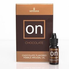 Збудливо краплі для клітора Sensuva - ON Arousal Oil for Her Chocolate 5 мл  1