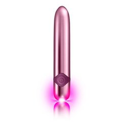 Мощный вибратор Rocks Off Havana Lilac с цветной LED-подсветкой, 10 режимов работы, перезаряжаемый SO3367 фото