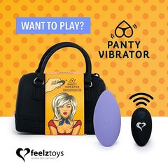 Вібратор в трусики FeelzToys Panty Vibrator Purple  1