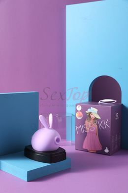 Вакуумный клиторальный стимулятор с вибрацией KISTOY Miss KK Purple &mdash;  фото товара 8