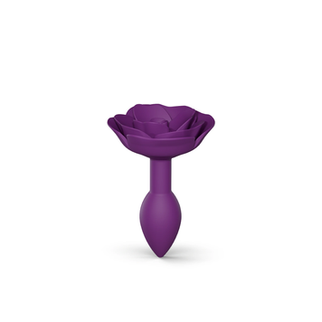 Силіконова анальна пробка Love To Love OPEN ROSES S SIZE - PURPLE RAIN,  - 1