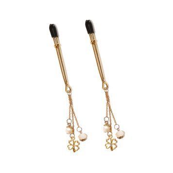 Зажимы для сосков Art of Sex - Nipple Clamps Golden Clover &mdash;  фото товара 1