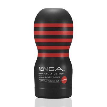 Мастурбатор Tenga Deep Throat (Original Vacuum) Cup (глибоке горло) Strong із вакуумною стимуляцією, Черный - 1